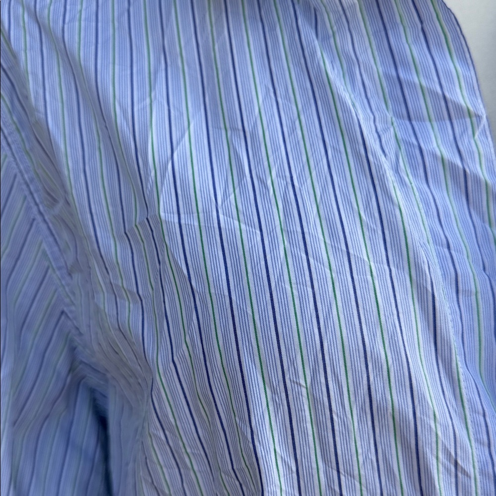 Frank & Eileen Light Blue Striped Shirt - Picture 4 of 9